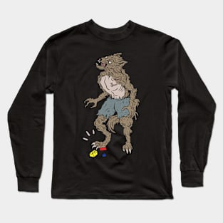 Lego Vs Werewolf Long Sleeve T-Shirt